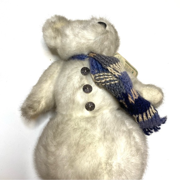 Boyds Bears Marvin P Snowbeary Retired Vintage Plush Teddy Bear Snowman NWT - Picture 3 of 13